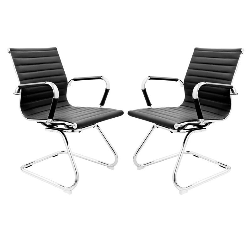 Set of 2 Modern Visitor Office Chair -818D-2