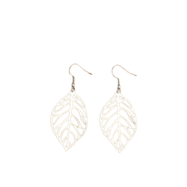 Earrings for Women - Silver Leaf