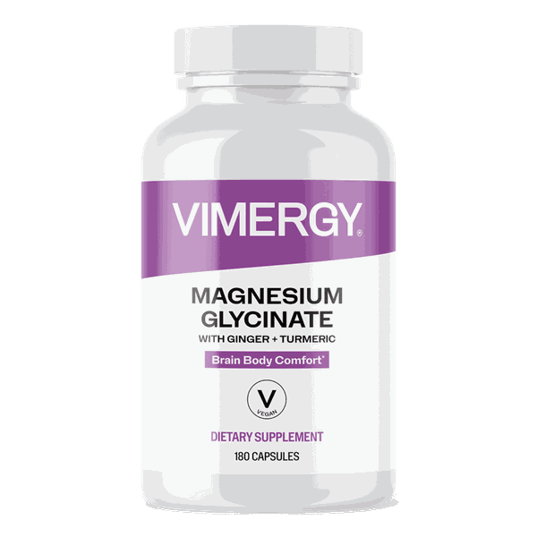 Vimergy Magnesium Glycinate 180 Capsules - 3 Month Supply