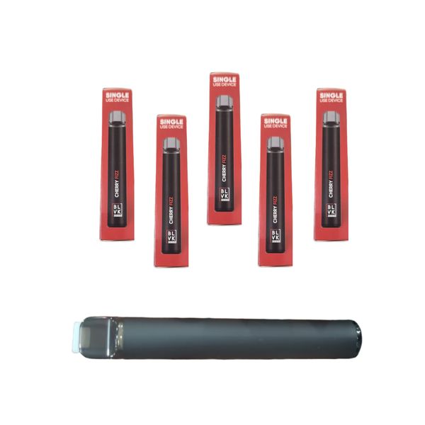 New BLVK Disposable Vape 800 Puffs Cherry Fizz 5pack