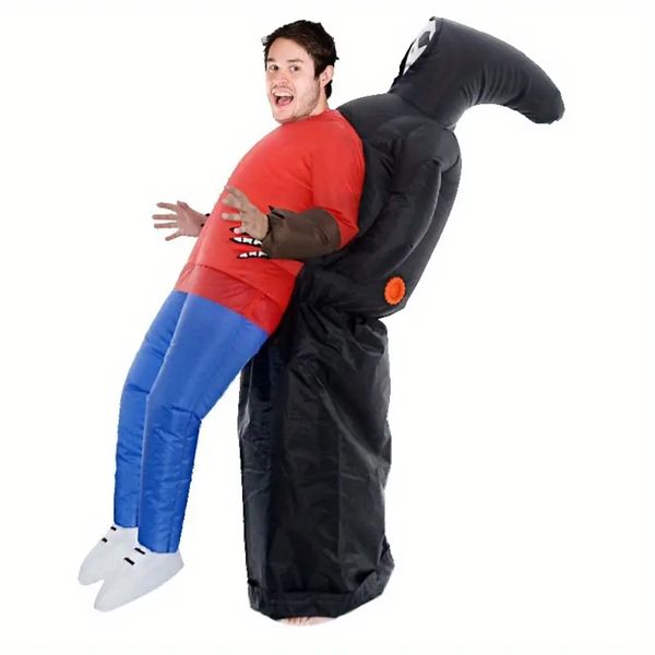Inflatable Grim Reaper Carry-me Costume