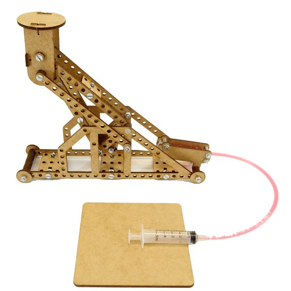 Brain Boltz - Bolted Structural Kits - Hydraulic Jack - Do it Yourself - 143 Pieces