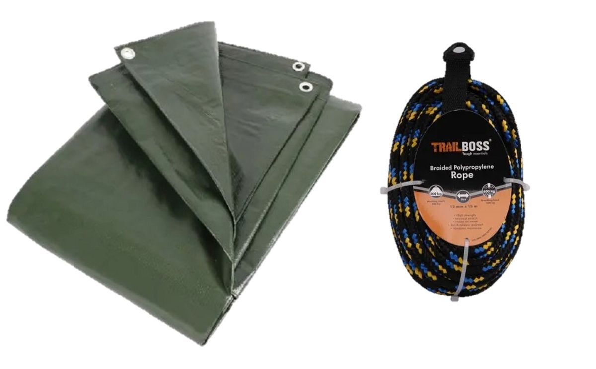X Green Tarpaulin Cover 3m x 3m | Shop Today. Get it Tomorrow