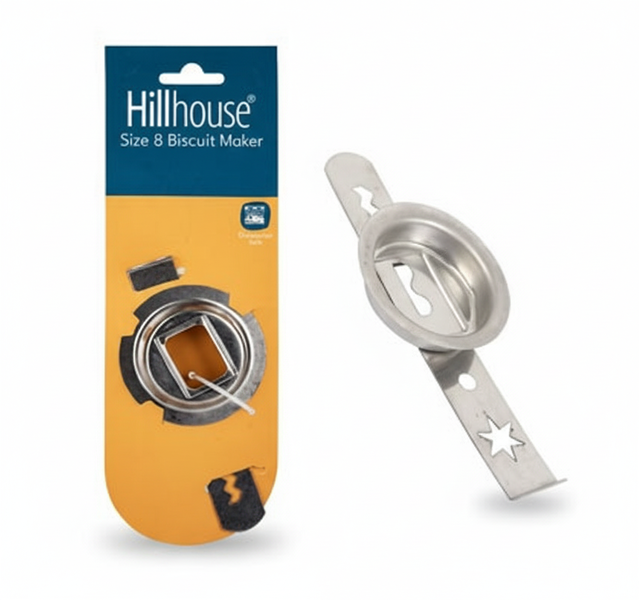 Hillhouse Metal Biscuit Maker - Compact Baking Tool for Perfect Biscuits