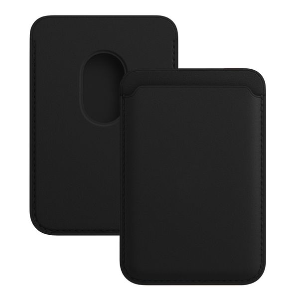Premium Generic Magsafe Wallet for iPhone 12 Series - Black