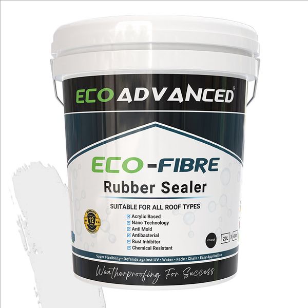 Eco Advanced Ecofibre Rubber Sealer 20L White