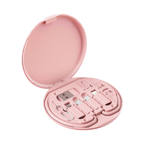 Multi Functional Data Cable Storage Box 60W Type-C Charging Cable