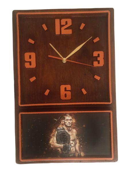 Retro Box Clock (Orange) Khabib UFC (12)