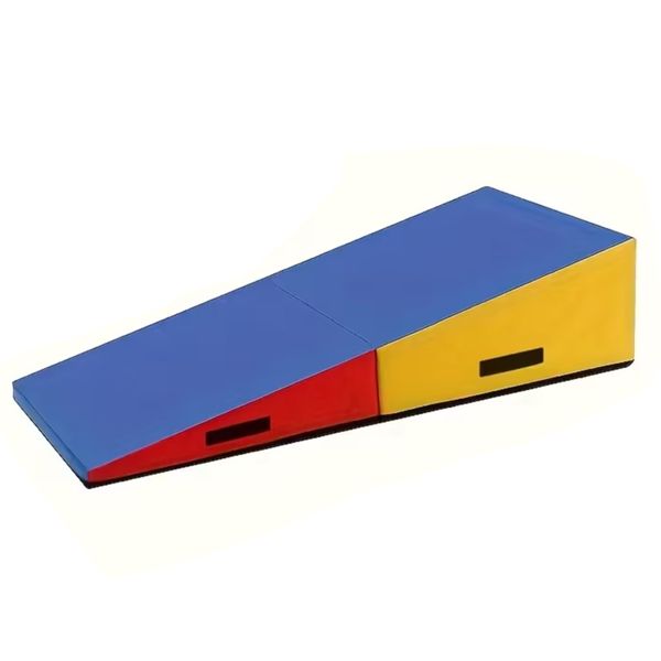 Foldable Gymnastics Wedge Box/Tumbling Mat - 120cm