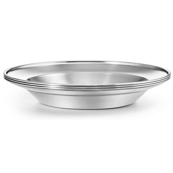 Stainless Steel Plate Set Portable Tableware Set