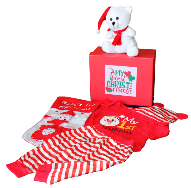 My First Christmas Gift Box - (Girls 3-6 Months)