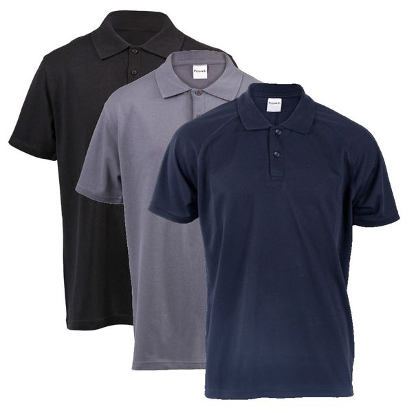 Mens - 3 Pack (Black, Grey &amp; Navy image