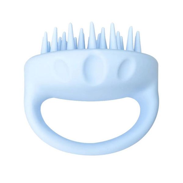 Massager Silicone Head Body Scalp Hair Washing Clean Comb Bath SPA Shower