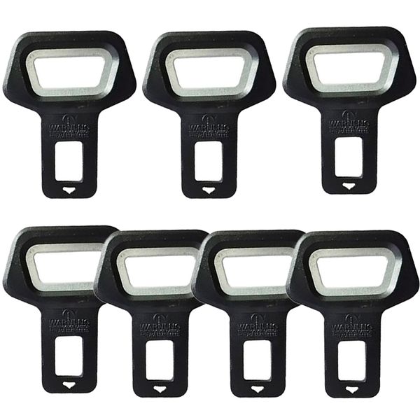 Car Seat Belt Buckle - Auto Fastener &amp; Bottle Opener Tool - 7 Pack