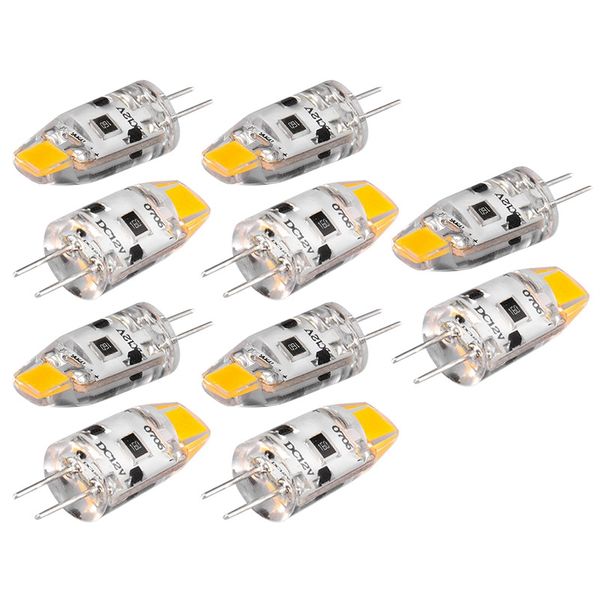 G4 Led Bulb 12V Dc Cob Led G4 Bulb 1 5W 360(Warm White)