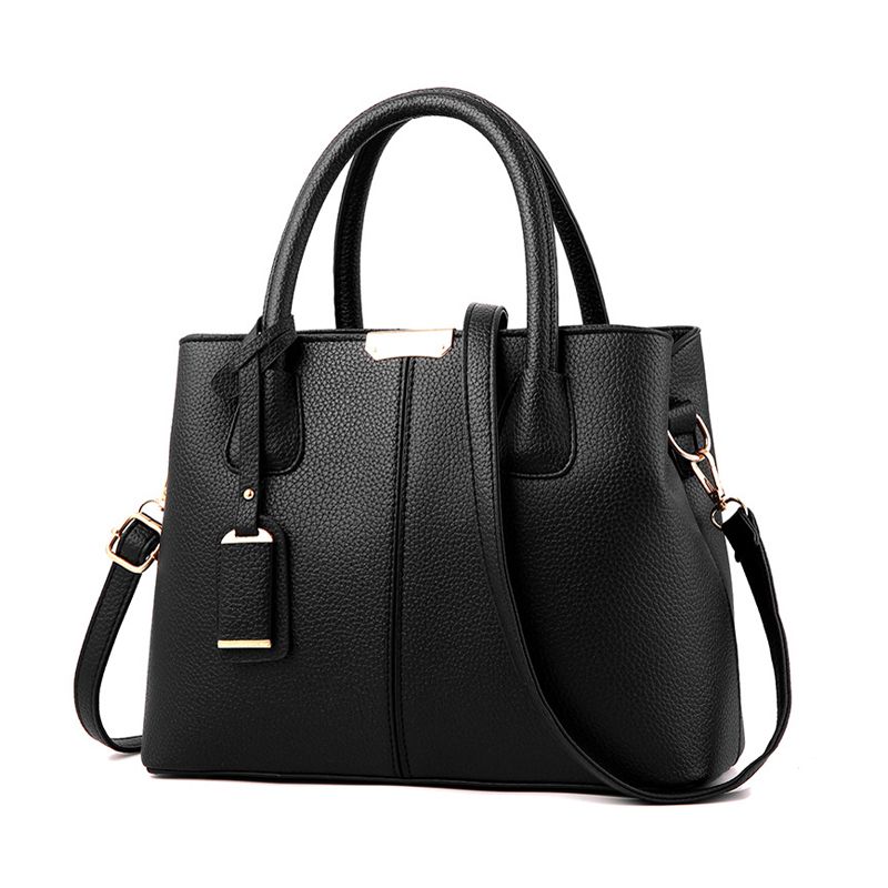 Ladie's Elegant Black Classic Handbag (HB-DS463-BK) | Shop Today. Get ...
