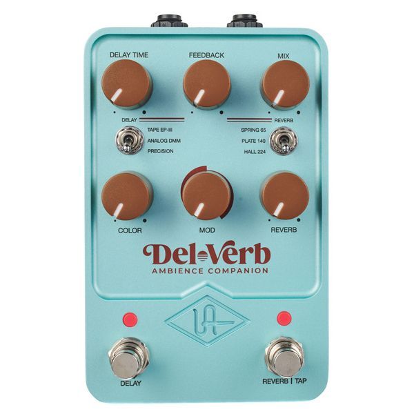 Universal Audio Del-Verb Ambience Companion Reverb and Delay Pedal