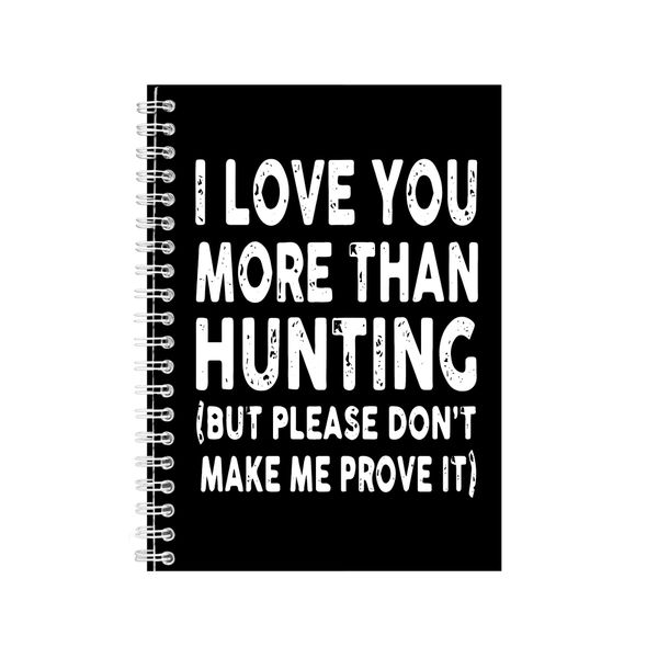 Hunting 2 Notebook Hunter Gift Idea Writing Book Notepad Pad 39