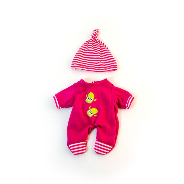 Miniland Dolls Clothing (Pink PJs For 21cm Doll)