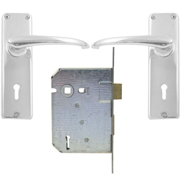 BBL Lock Set 3 Lever MB Keyway