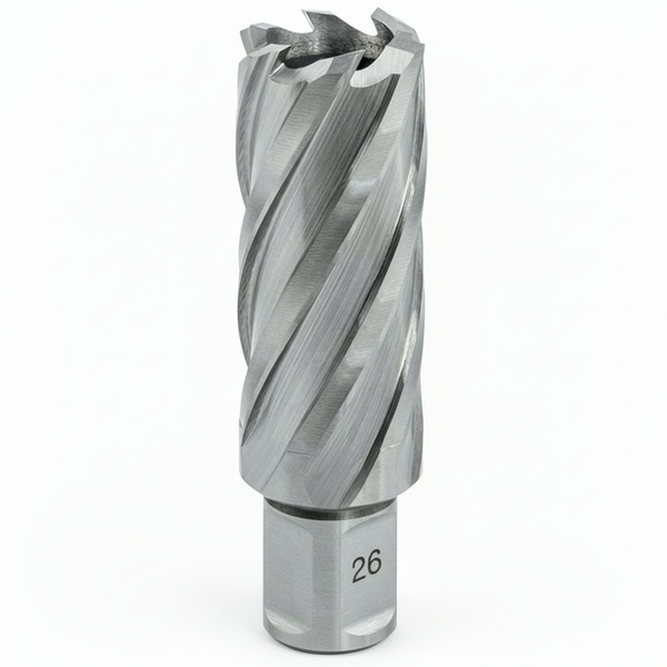 Euroboor Hss Core Drill Cutter 55mm Diameter, 26mm Depth