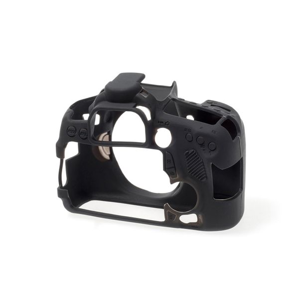 easyCover PRO Silicon Camera Protective Case for Canon 70D Black - ECC70DB