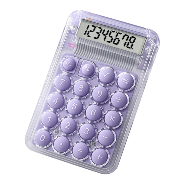 8 Digits Display Silence Widescreen Mini Calculator
