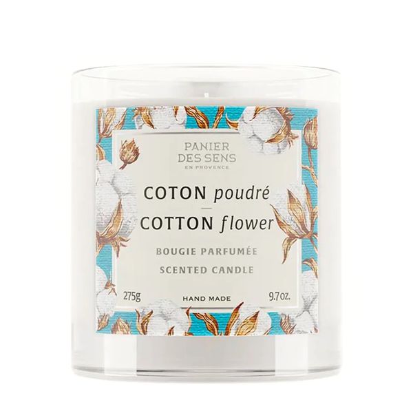 Panier des Sens - Cotton Flower Scented Candle - 275g