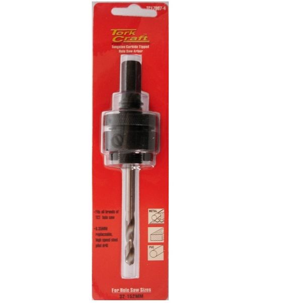 Tork Craft - Mandrel TCt Hole Saw 7/16 32 - 152mm - 3 Pack