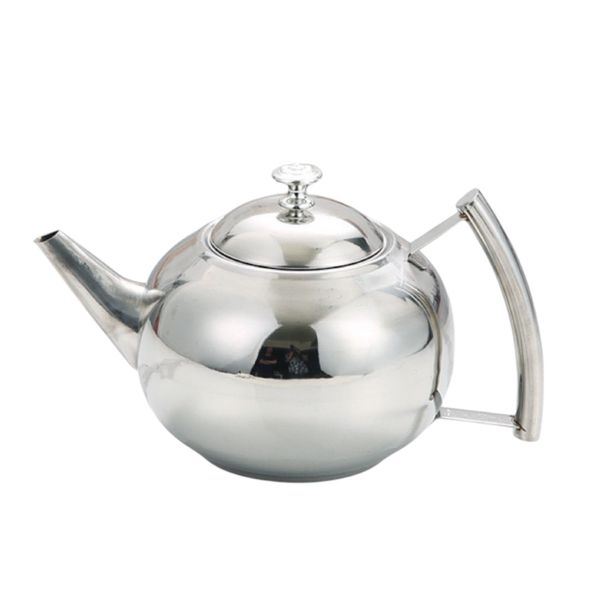 Stainless Steel Teapot with Strainer Insert 1.5 Litre Kettle Coffee Pot