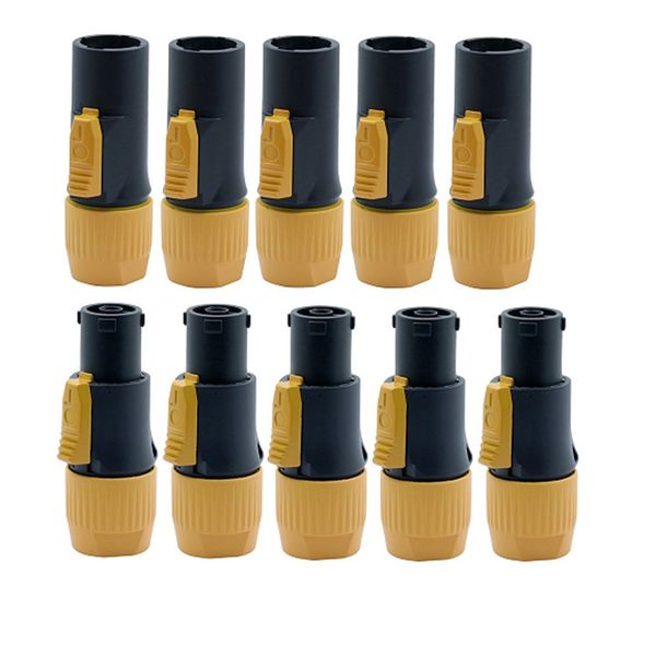 10Pcs Flame-Retardant Industrial Power Connector Power Plug