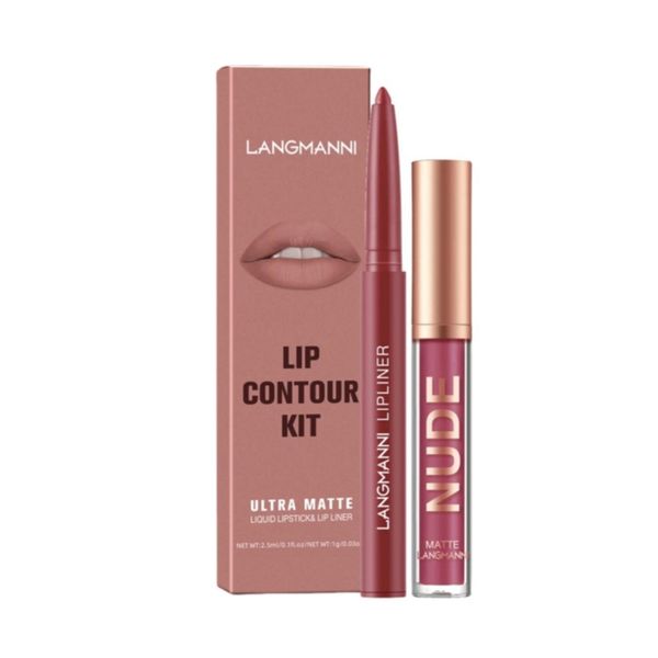 LANGMANNI's Lipgloss &amp; Lipliner Set