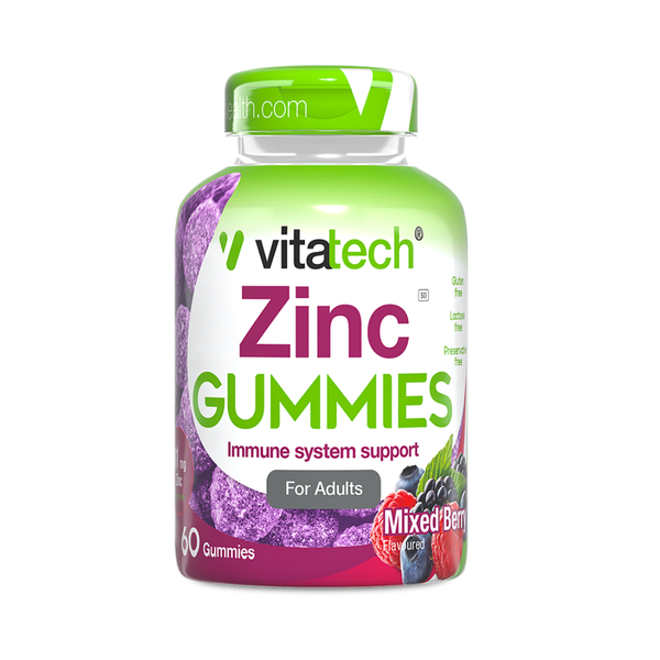 Vitatech Zinc Gummies Mixed Berry 60 gummies