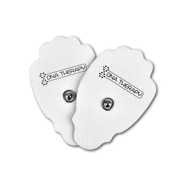 10x Reusable Electrode Pads for TENS Devices - Long-Lasting Self-Adhesive