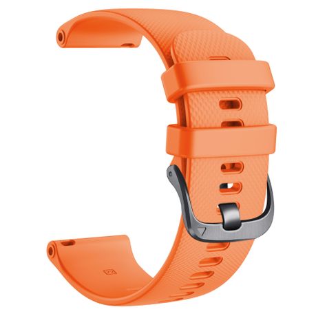 Silicone Strap for Garmin Vivoactive 4S watch 18mm Orange Shop