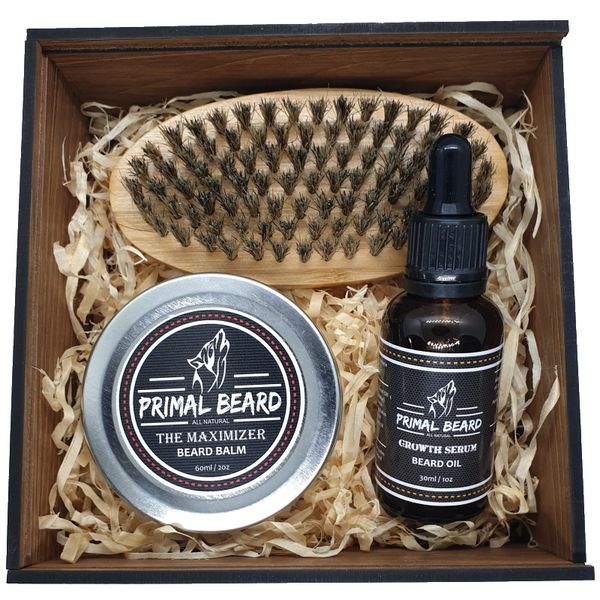 Primal Beard - Growth and Strength - Beard kit