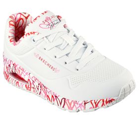 Skechers Uno Loving Love White/Red/Pink (155506) | Shop Today. Get