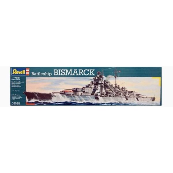Bismarck Battleship - Scale 1: 700