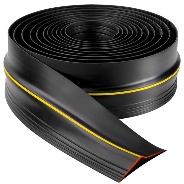6M Garage Door Seal Strip Waterproof Anti-Slip Rubber Door Threshold Strip