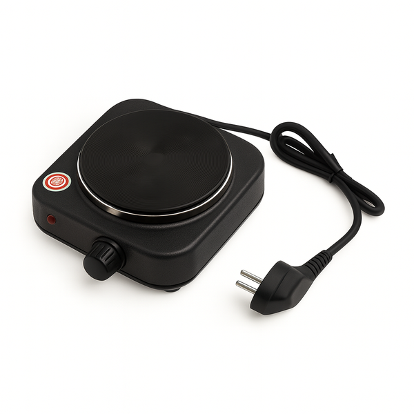 500W Hot Plate - Single Burner, Portable Use