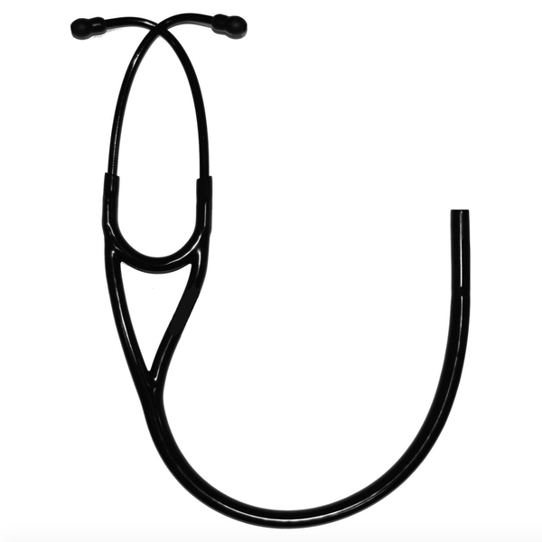 Cardiology Stethoscope Tubing Replacement - All Black