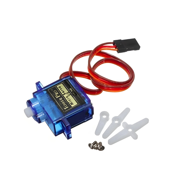 HKD MG90S Micro Servo 4.8-6V Continuous Rotation Metal Gear RC Servo