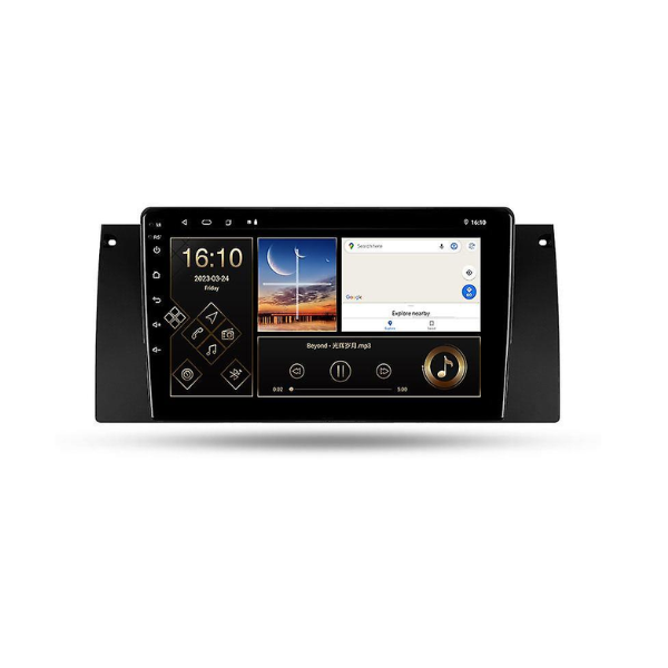 9-Inch BMW E39 Android GPS Navigation System with Apple CarPlay