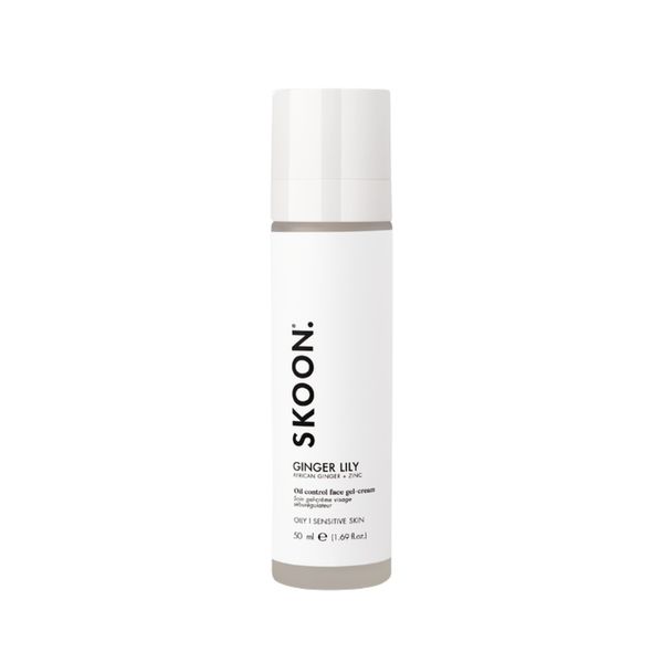 SKOON. GINGER LILY Face Gel-Cream 50ml - Hydrating Oil Control for Oily &amp; Sensitive Skin