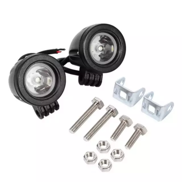 Universal Motorcycle LED Spotlights Set (10W)