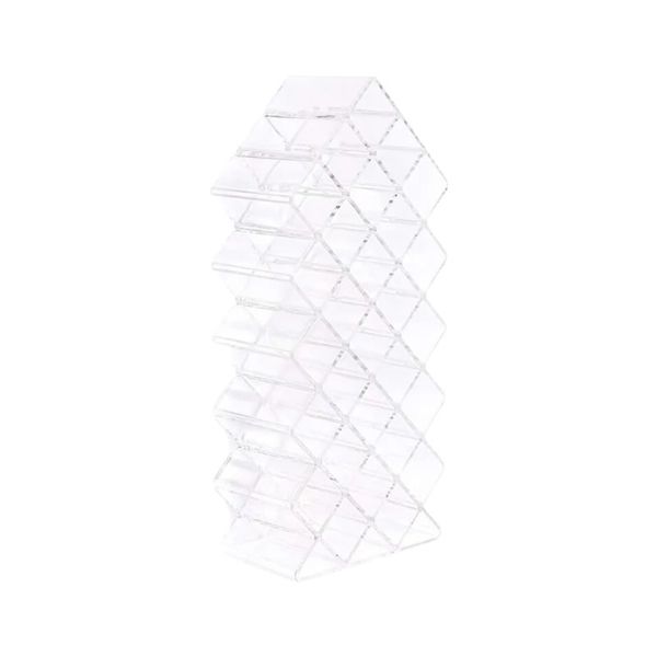 28 Grid Acrylic Lipstick Organizer