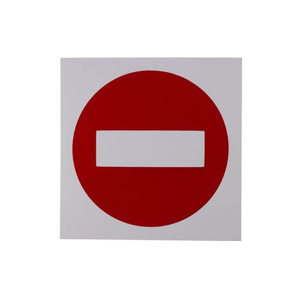 Proceeding Beyond This Point Prohibited Sign 290 x 290mm PV6