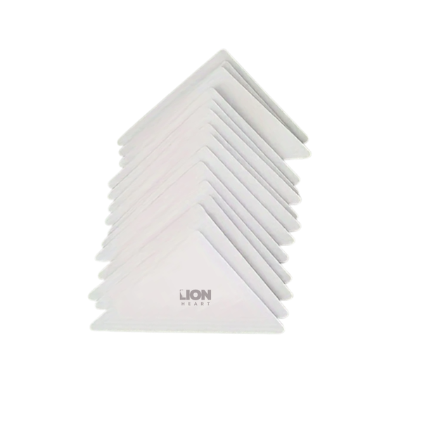 LH Collar Stay Stickers Plastic Shirt Collar Support Strips - 30 Pack