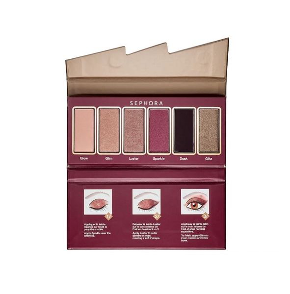 Sephora Collection - Flash Sequins Eyeshadow Palette (Bronze and Crimson)