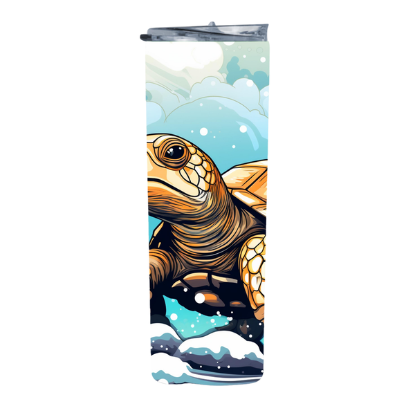 Winter Turtle 168 20 Oz Straight Skinny Tumbler 257